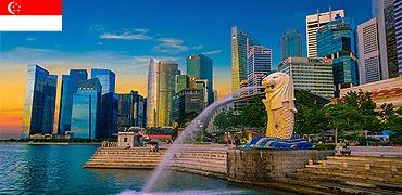 City Skyline Southeast Asia & Singapore