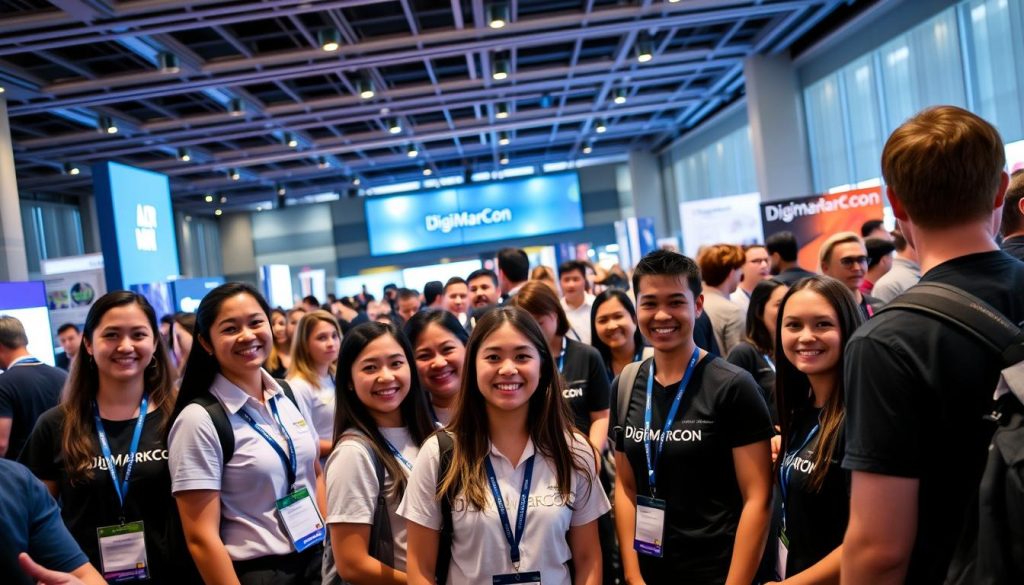 DigiMarCon student volunteer program