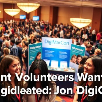 Student Volunteers At DigiMarCon