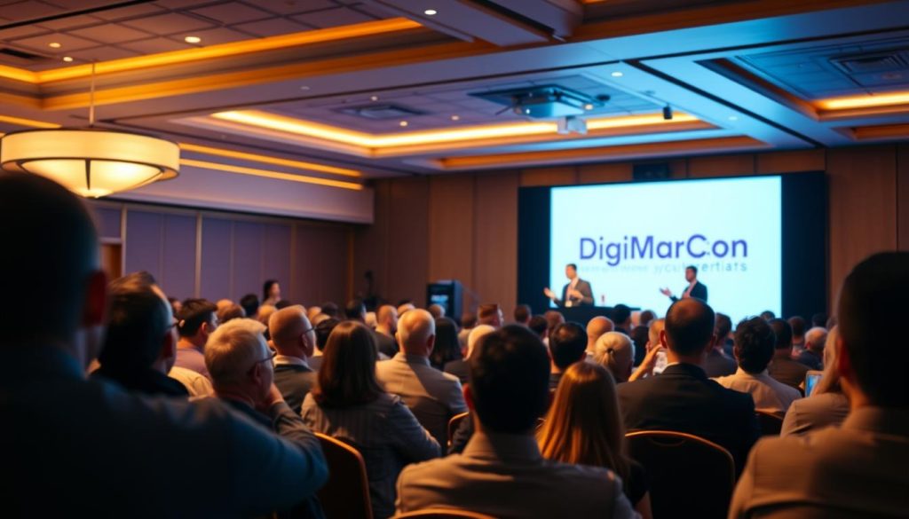 networking roi of speaking at digimarcon
