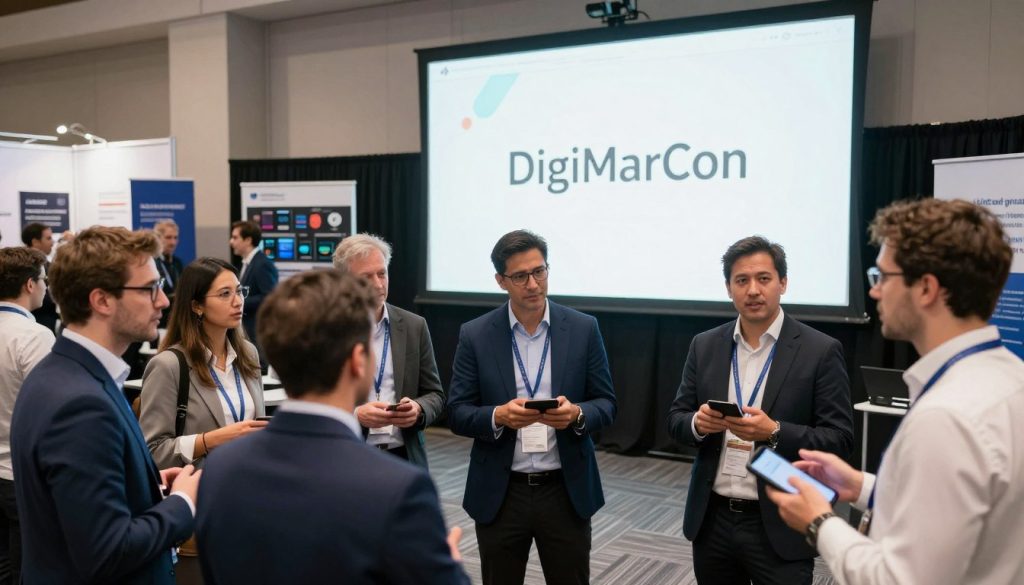 SEO experts at an event