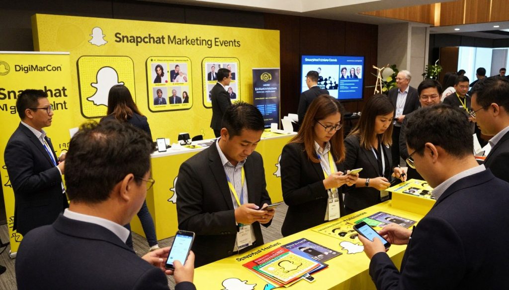Snapchat marketing events