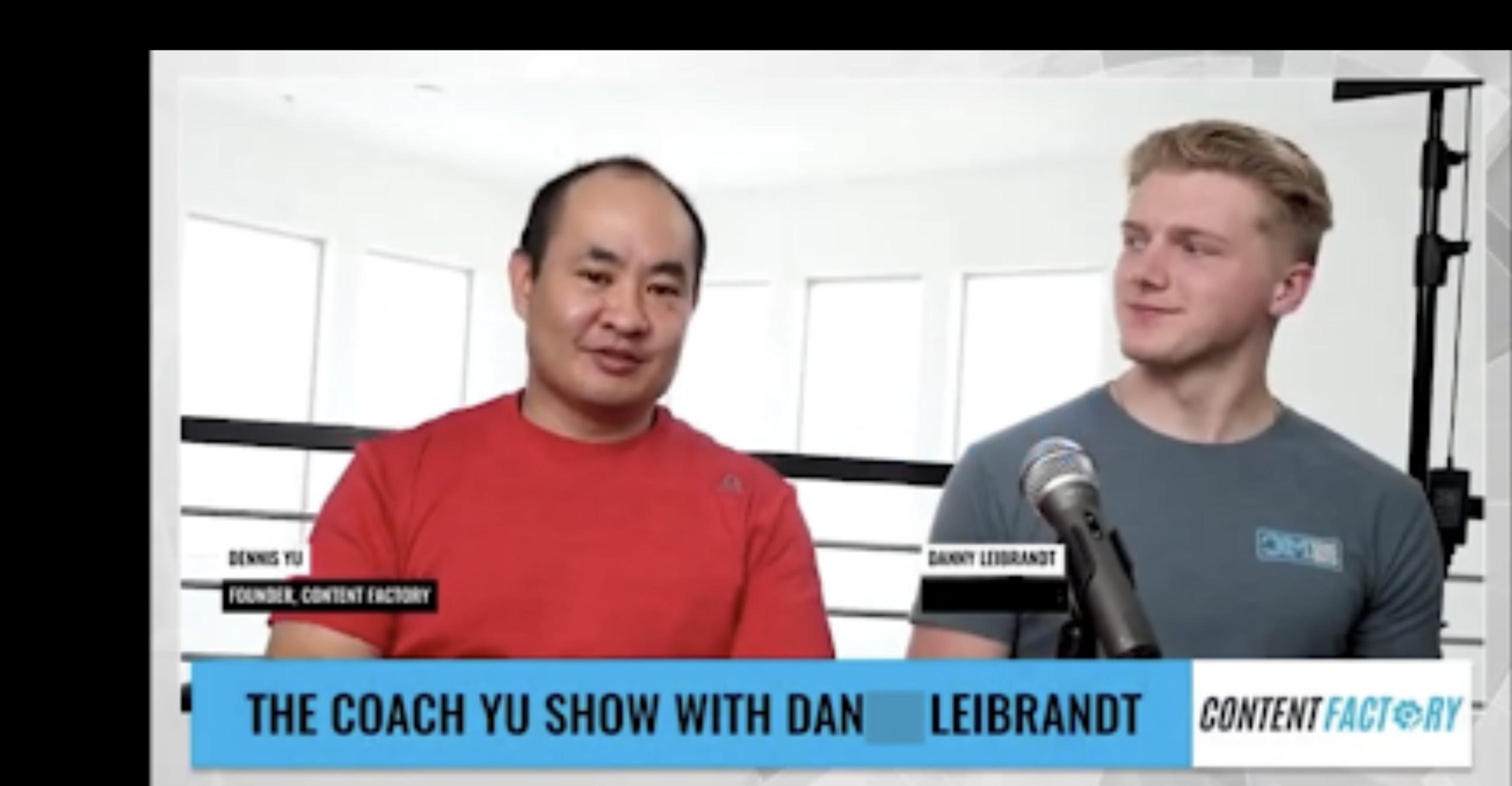 Dennis Yu and Dan Leibrandt on The Coach Yu Show | DigiMarCon Dennis Yu and Dan Leibrandt on The Coach Yu Show