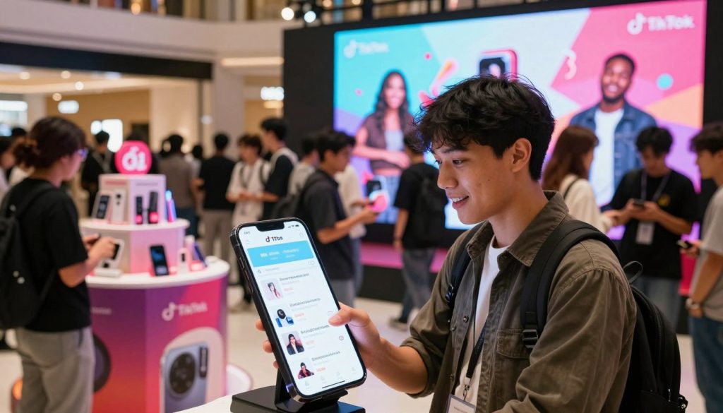 Tiktok shopping experience