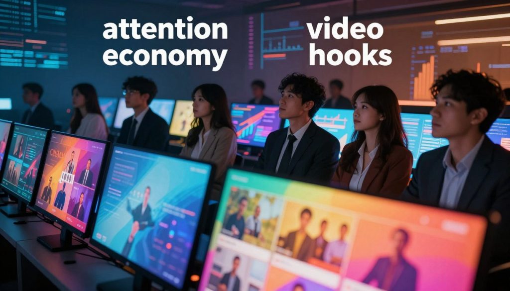 attention economy and video hooks