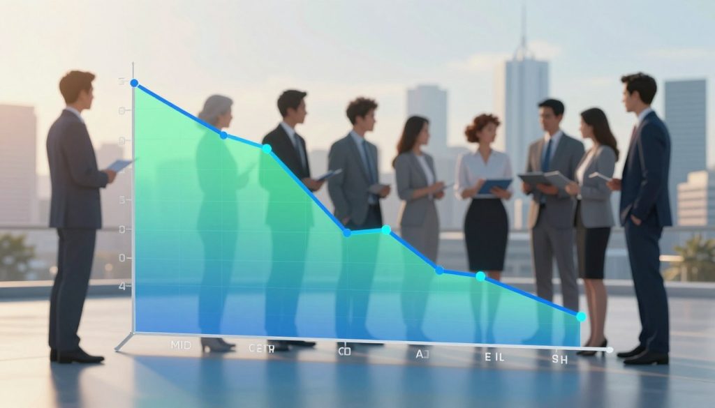 Global population growth rate curve falling from its mid-century high