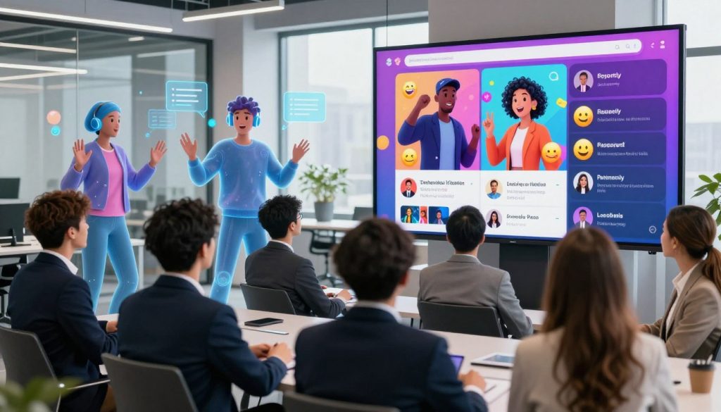 Social media marketing examples show virtual influencer engagement